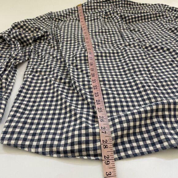 Johnnie-O Collared Shirt Men XL Plaid Surflannel Lightweight Surf Flannel Preppy - Picture 6 of 9